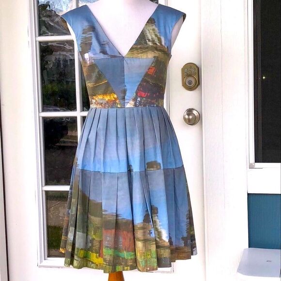 Dresses & Skirts - Taylor Swift Designer!!! Crop by David Peck Organic Cotton Dress